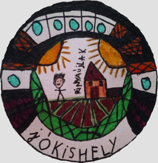 A rinyaújlaki Jó kis hely logóját Orsós Zsolt 12 éves gyermek készítette 